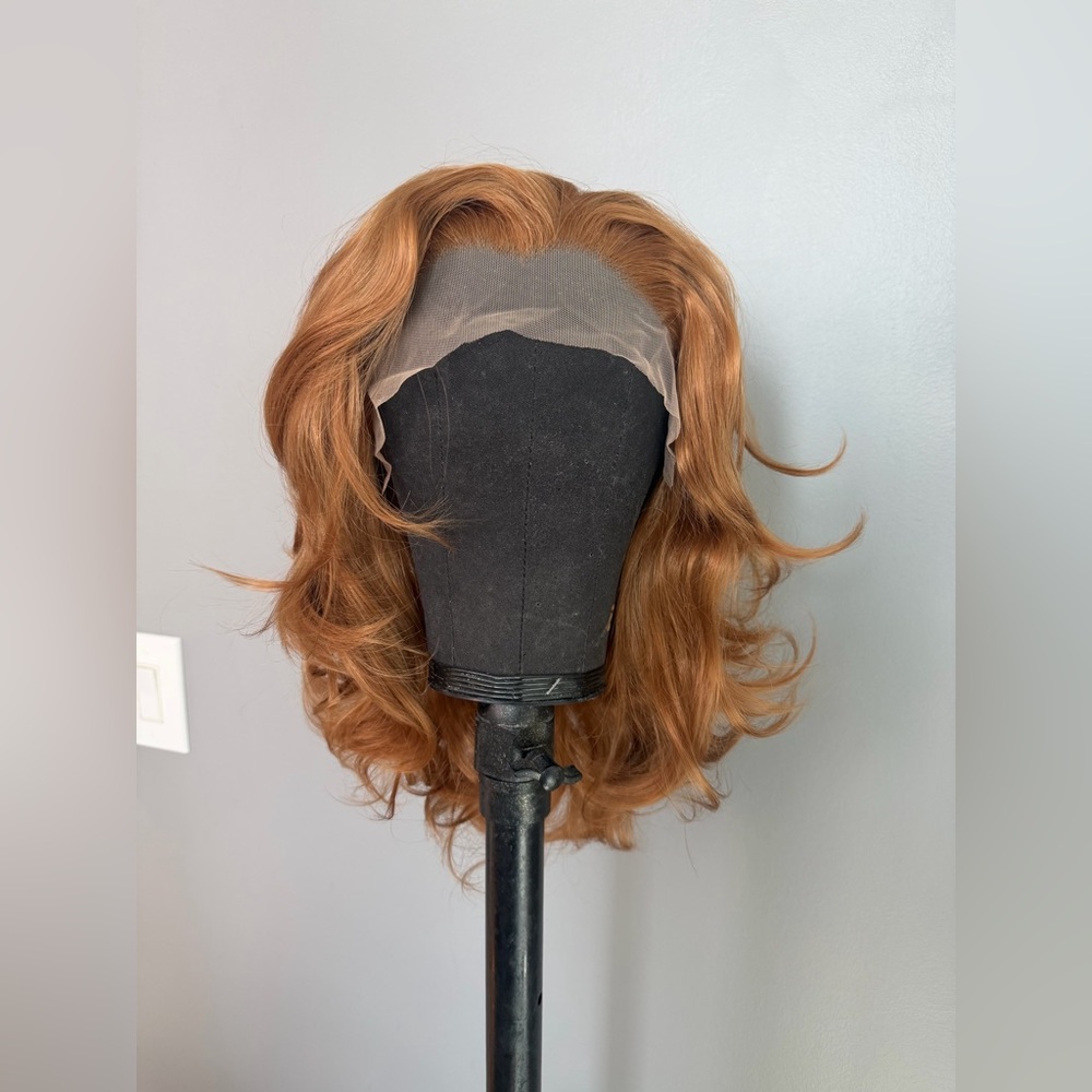 Brand new 13x3 auburn synthetic lace front wig. 16 inches